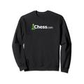 Chess.com Classic Logo Online Chess Site Fan T-Shirt - Dunkel Sweatshirt