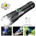 100000 Lumens Rechargeable Flashlight