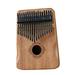 17 Key Kalimba Thumb Piano ; Tuning Hammer Finger Covers Key Stickers & More Included; Christmas Gift - primary color