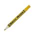 ITW Pro Brands BRITE-MARK Medium Paint Marker Yellow Medium Bullet Acrylic - 12 EA (253-84004)
