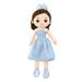 EUBUY Sweety Princess Girl Stuffed Doll Cute Girl Princess Plush Toy Children Birthday Gift Girls Plush Toy Blue 55CM