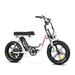 Addmotor Moped-Style Electric Bike Fat Tire Step Through Electric Bicycle 750W 48V 20Ah Electric Commuter City Cruiser Bike for Women Adults M-66 White