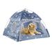 Lieonvis Cat Kitten Small Dog Teepee House Pet Tent Cave Bed Kennel Detachable Waterproof