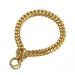 Dog Collar Cuban Link Dog Chain Metal Dog Chain Collars Dog Cuban Link Collar for Small Medium Dogs