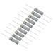 Uxcell 5W 0.47 Ohm 5% Carbon Film Resistor Axial Lead Electronic Components Resistors 10 Pack