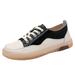 ZIZOCWA Womens Tennis Shoes Size 9 Womens Canvas Shoes Casual Spring Fashion Women Single Shoes Fashion Shoes Elastic Belt Women Shoes Soft Top Soft S 40