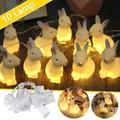 Virmaxy Discount Easter Bunny Led Light String Broken Shell-cracked Small Lantern White Rabbit Light With String Light