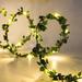 Anvazise 3/5/10m Copper Wire Leaf LED Fairy String Lights Garland Wedding Party Decor