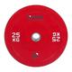 Power Systems 55898 25 Kilogram Olympic Bumper Plate Barbell Weight Red