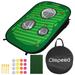 HOMEMAXS Clispeed Foldable Chipping Net Cornhole Game Set Golfing Target Net for Indoor Outdoor Practice Training