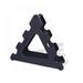 3 Tier Dumbbell Rack Stand Only - Compact Dumbbell Holder Home Gym Exercise Small Weight Rack for Dumbbells - Household Weights Organizer Stand for Neoprene Dumbbells