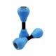 Pjtewawe sport 1pair aquatic exercise dumbells water aerobic exercise foam dumbbell pool resistance for adults kids beginners water exercises device for for water aerobics