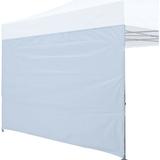 Clearanceï¼�10X10 Canopy Sidewall Canopy Wall Sunshade Sidewall for 10x10 Pop Up Canopy Canopy Shade Wall Canopy Side Wall Side Wall For 10X10 Canopy Straight Leg Canopy 1 Pack Sidewall Only (White)