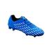 Sanviglor Men s Football Shoes Firm Ground Athletic Shoe Lace Up Soccer Cleats Running Breathable Lightweight Trainers Non-slip Training Blue 10