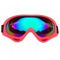 Project Retro Ski Goggles Over Glasses Ski/Snowboard Goggles for Men Women Youth PC UV 400 Protective Lens Windproof Dust-proof Adjustable Sports Glasses Eyewear YJ