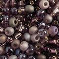 Czech Glass Seed Beads 6/0 Purple Mix Bead for Jewelry Making Crafts (500g)