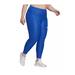 Adidas Pants & Jumpsuits | Adidas Women's Royal Blue Feelbrilliant Aeroready 7/8 Leggings, Size 2x | Color: Blue | Size: 2x