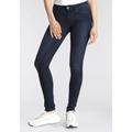 Skinny-fit-Jeans PEPE JEANS "Pixie" Gr. 29, Länge 32, blau (dark blue) Damen Jeans Röhrenjeans