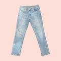 Levi's Jeans | Levis 511 Factory Distressed Jeans | Color: Red | Size: 34