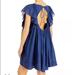 Free People Dresses | Free People Haley Mini Dress | Color: Blue | Size: Xs