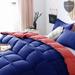 Homlpope King Size Comforter Set Lightweight Summer Comforter w/ 2 Pillow Shams All Season 3 Pieces in Red | King Comforter + 2 King Shams | Wayfair
