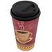 Nicole Fantini Collection Poly-Paper Hot/Cold Cups w/ Black Plastic Dome Lids (200) in Black/Red | 3.5 W x 3.5 D in | Wayfair CU163-BLD-200