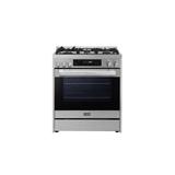 Robam 30" 5 cu.ft. Freestanding Natural Gas, Glass in Black/Gray/White | 37.75 H x 30 W x 25 D in | Wayfair ROBAM-7MG10