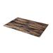 Black 79 x 39 x 0.31 in Area Rug - East Urban Home Jahdiel Abstract Machine Woven Area Rug in Brown/Polyester | 79 H x 39 W x 0.31 D in | Wayfair
