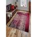 Pink/White 71 x 0.31 in Area Rug - East Urban Home Loulae Southwestern Machine Made Flatweave Area Rug in Pink/Beige | 71 W x 0.31 D in | Wayfair