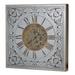 Williston Forge Felippe Wall Clock Metal in Gray | 32.2 H x 32.2 W x 4 D in | Wayfair 845F3F7BE8C549F58B3C665C9C5022C2