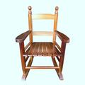 Harriet Bee Guinto Rocking Chair Wood in Brown | 23.23 H x 18.9 W x 14.17 D in | Wayfair F00FCA5A8A2F43539C7C108B9B0E3D8F