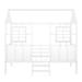 Gracie Oaks Calena Twin Bed Metal in White | 66.51 H x 4.91 W x 77.09 D in | Wayfair 1AEF8AC66942462FAFF0998137D6A655