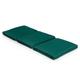 Gardenista Garden Foldable Bench Cushion | Water Resistant Indoor Outdoor 3 Seater Bench Pad | Non Slip Soft and Comfortable Patio Furniture Swing Cushions | Durable and Easy to Clean (Green)