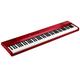 Korg – Liano L1 – Tragbares Digitalpiano mit Hochwertiger Soft-Touch-Tastatur – Metallisches Rot