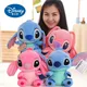 Poupées en peluche dessin animé Disney Lilo et Stitch jouets en peluche bleu rose cadeaux de noël