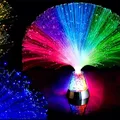 Lampe USB en fibre optique à LED multicolore ciel étoilé lumière Shoous lampe de bureau créative