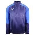 Puma DryCell Zip Up Track Jacket Navy Long Sleeve Mens Top 656265 06 - Blue - Size Small