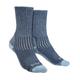 Bridgedale Womens - Ladies Hiking Midweight Merino Wool Socks - Blue - Size 3-4.5 (UK Shoe)