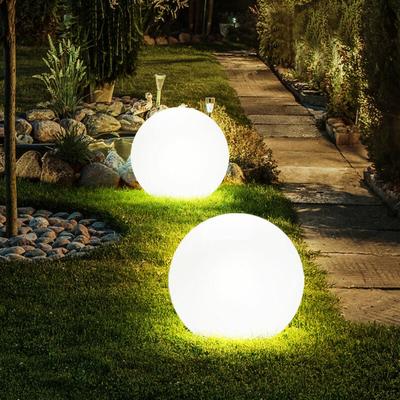 Etc-shop - Solarkugel für Außen 30 cm Solarleuchte Kugel Garten Kugelleuchte Solar led Gartendeko,