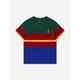 Ralph Lauren Kids Boys Striped Logo T-shirt Size US 6 - UK 5 Yrs
