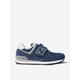 New Balance Kids 574 Lace Up Logo Trainers In Navy Size EU 33 UK 1 - US 1.5