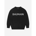 Balmain Kids Wool And Cashmere Knit Jumper Size 6 Yrs