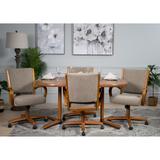 Casual Dining Brown 5 piece Expandable Table and Chairs Set