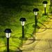 Solpex Solar Path Lights Outdoor LED Solar Garden Lights Wireless Waterproof Solar Pathway Lights Outdoor for Patio Yard Walkway Lawn. (8 Pack Warm White)
