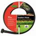 Green Thumb GTWS75 75 Foot Black Rubber Garden Drip Soaker Hose - Quantity of 3