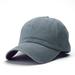 Unisex Children Casual Solid Color Baseball Hat Adjustable Washed Baseball Cap Leisure Vacation Daily Cap