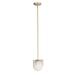 Maxim 92470Sw Finn 7 Wide Mini Pendant - Satin Brass / Brushed Platinum