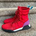Adidas Shoes | Adidas F/1/3 Primeknit Scarlet Shock Purple Men's Sneaker Boots | Color: Purple/Red | Size: 12