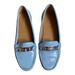 Coach Shoes | Coach Olive Loafers In Steel Blue Patent Leather Size 7b | Color: Blue | Size: 7