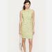 J. Crew Dresses | J Crew Collection Neon Yellow Boucle Tweed Fringe Mini Sheath Dress | Color: Orange/Yellow | Size: 0